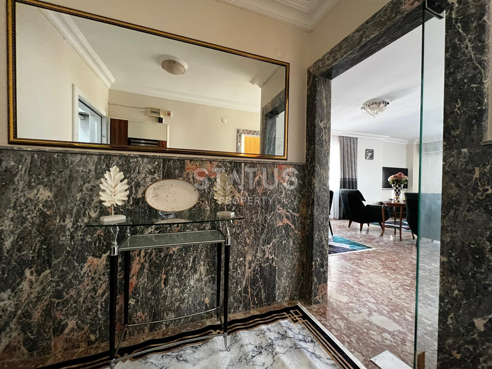 Furnished three-room apartment by the sea in Mahmutlar district, 115m2. фото 12