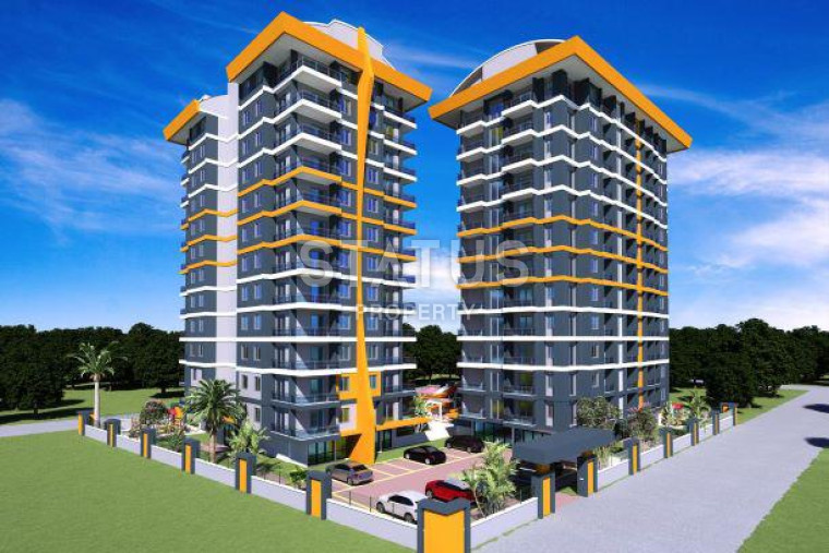 Квартира 2+1 в новом комплексе район Махмутлар 70м2 фото 1