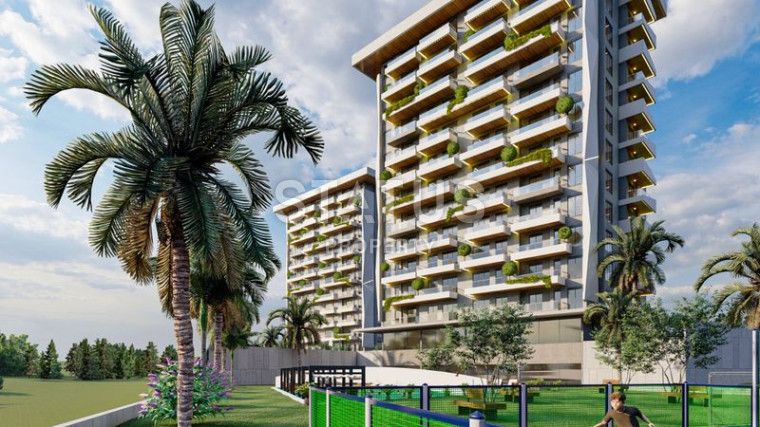 Новый проект премиум класса в районе Махмутлар, 67,5-75 м2 фото 1