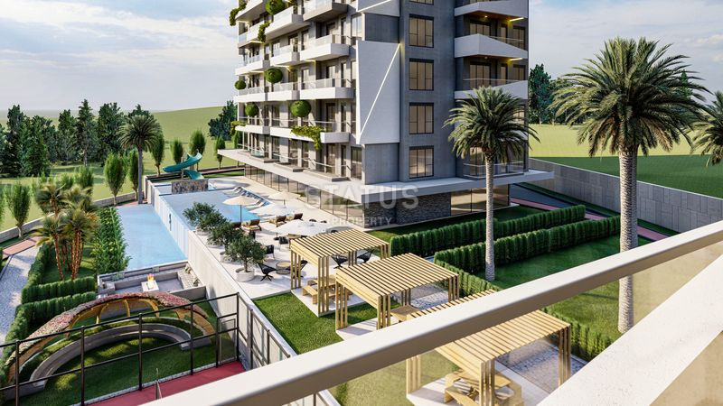 Новый проект премиум класса в районе Махмутлар, 67,5-75 м2 фото 11