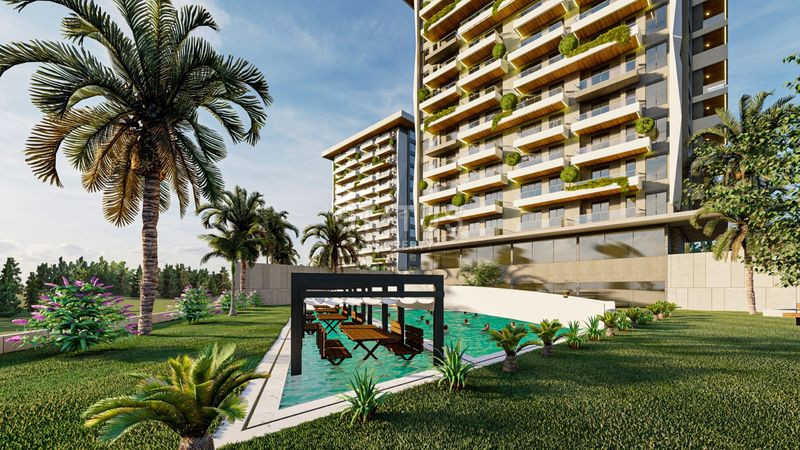 Новый проект премиум класса в районе Махмутлар, 67,5-75 м2 фото 18