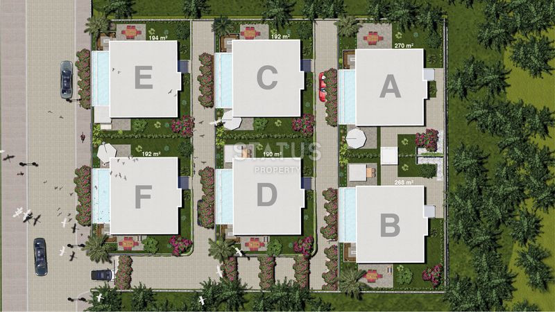 Комплекс вилл класса люкс в Бекташе, 305м2 фото 37