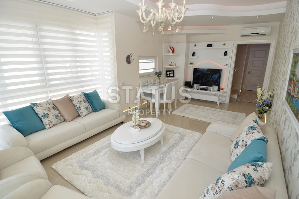 Меблированный пентхаус с потрясающим видом на море и могучие горы, в комплексе на первой линии. Отличная цена! фото 6