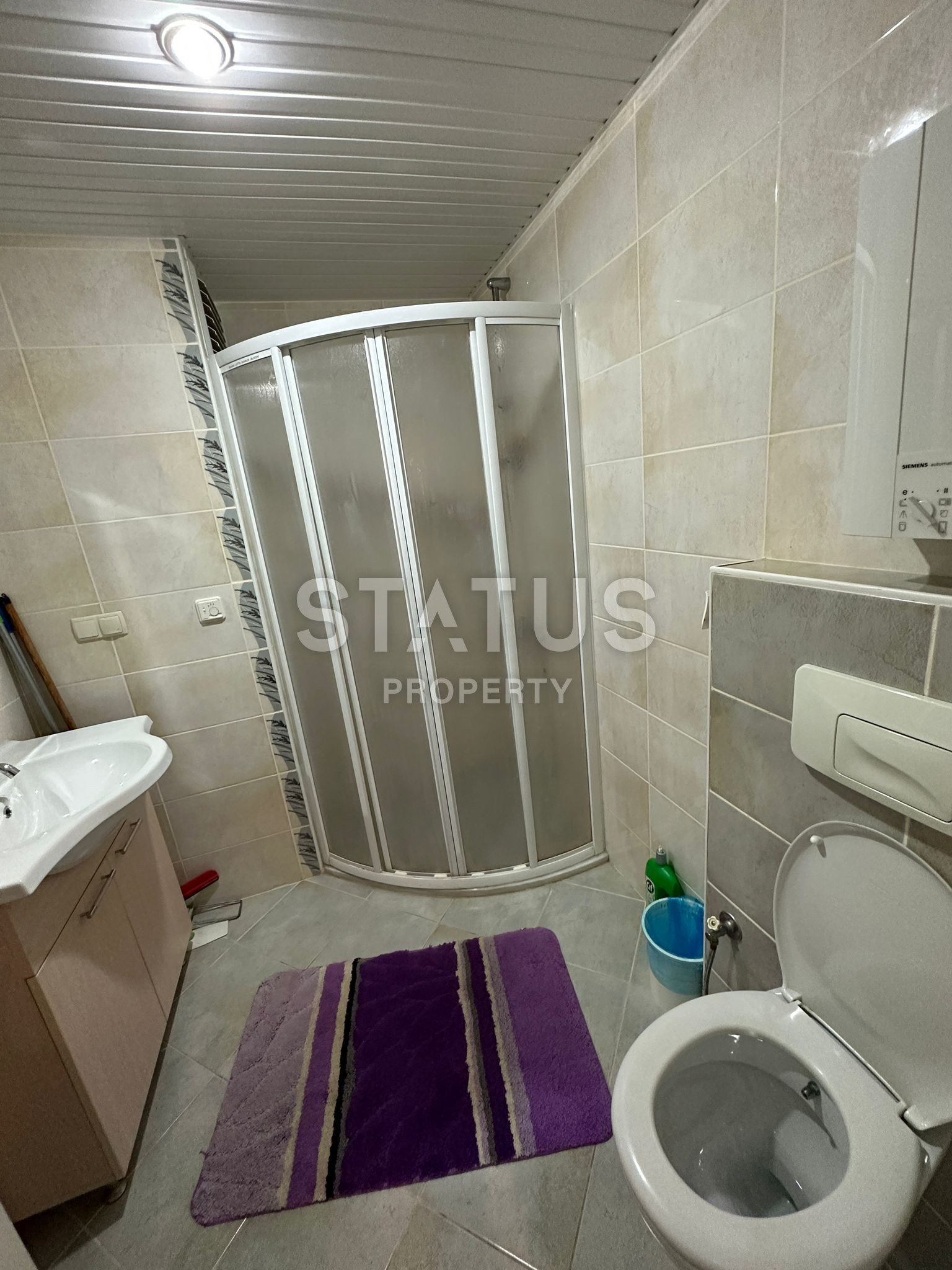 Меблированная квартира с двумя спальнями в элитном комплексе в районе Джикджилли. 138 м2 фото 8