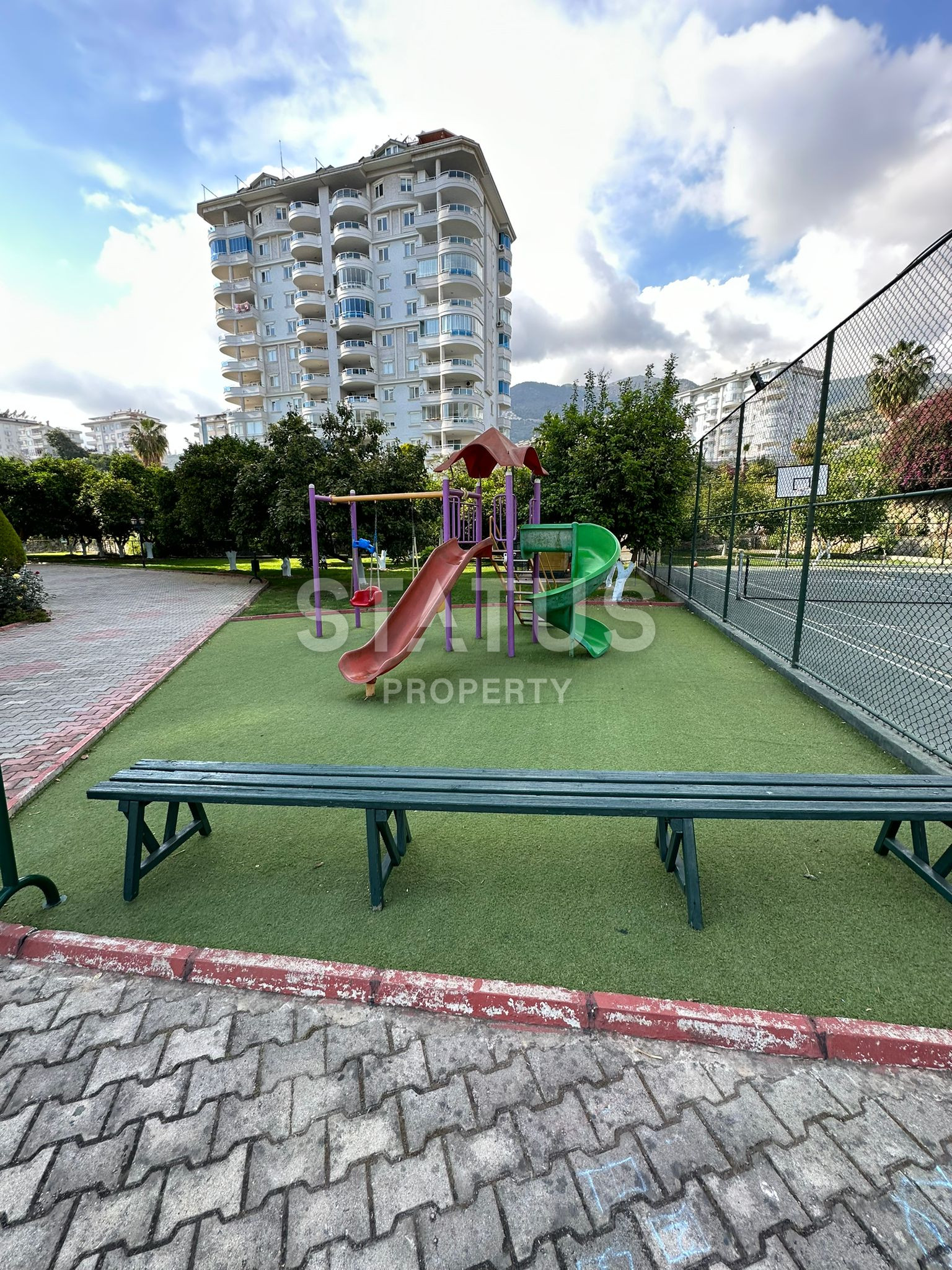 Меблированная квартира с двумя спальнями в элитном комплексе в районе Джикджилли. 138 м2 фото 18