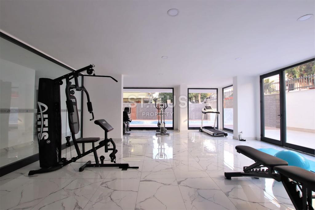 Двухкомнатная квартира с мебелью в новом комплексе в 100 метрах от пляжа в центре Аланьи. 50м2 фото 17