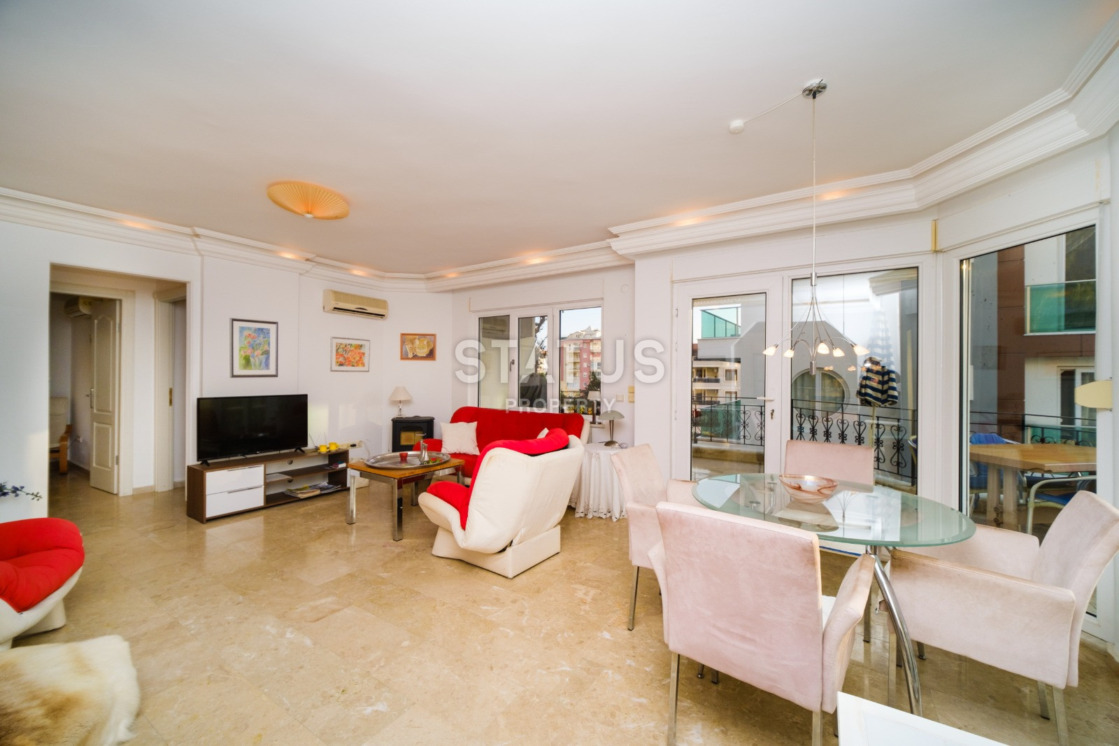 Большая квартира 2+1 с прямым видом на море 110м2 фото 5