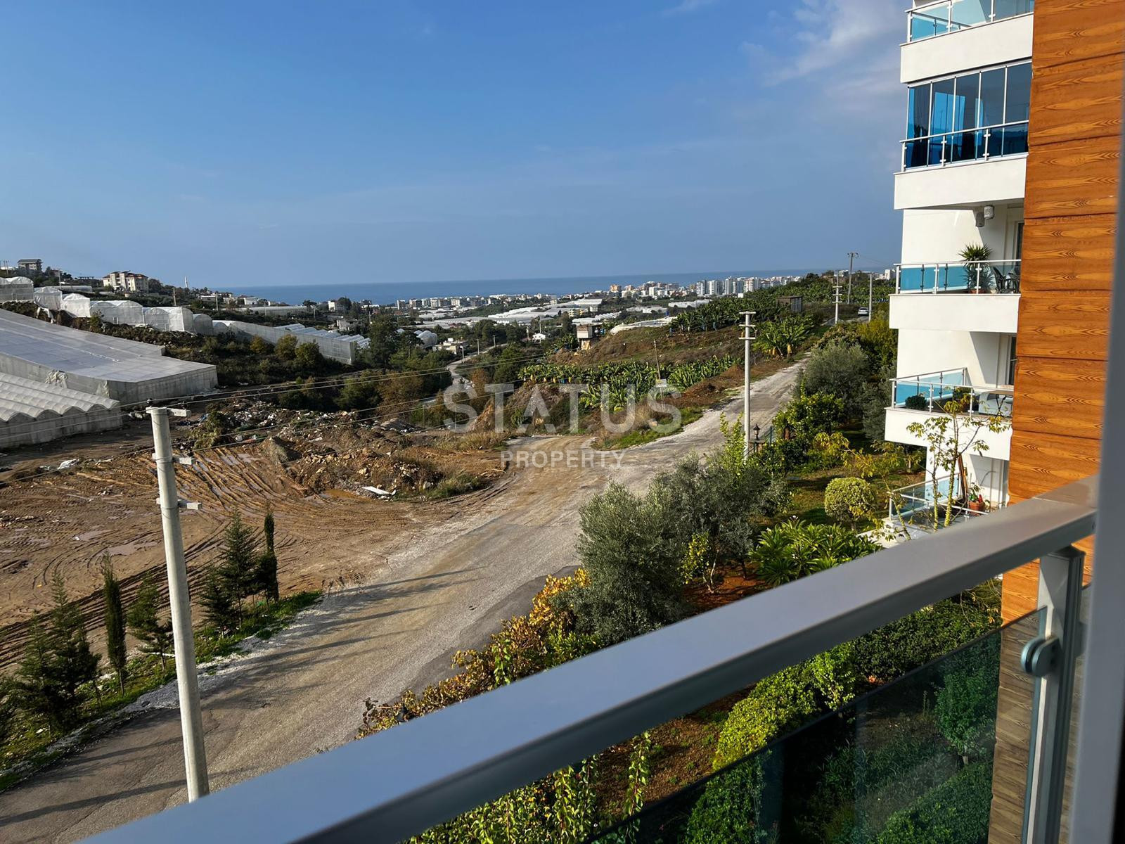 Comfortable three-room apartment 2+1 in Kargicak 115m2 with direct sea view. фото 9