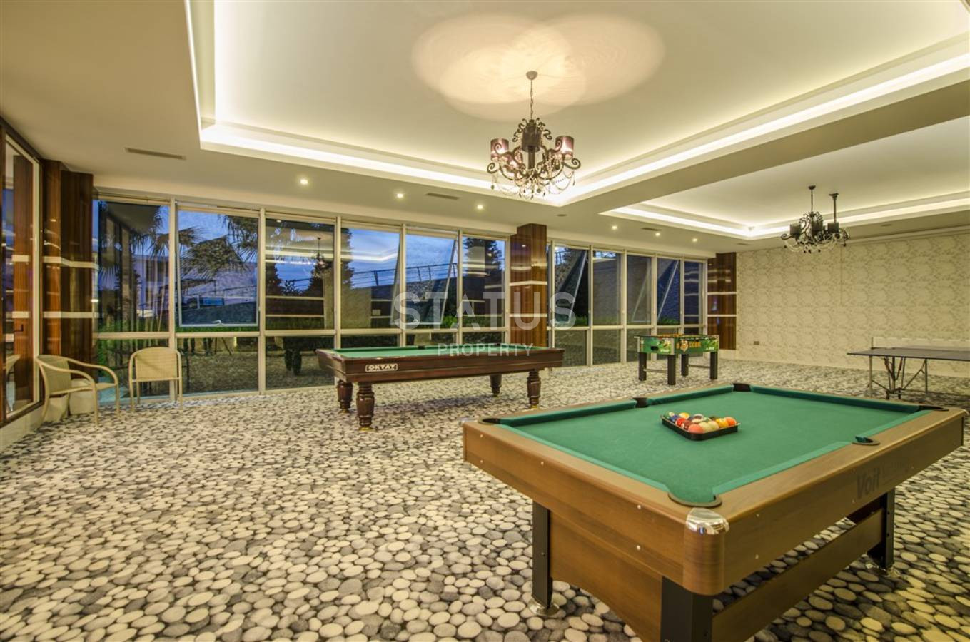 Comfortable three-room apartment 2+1 in Kargicak 115m2 with direct sea view. фото 13