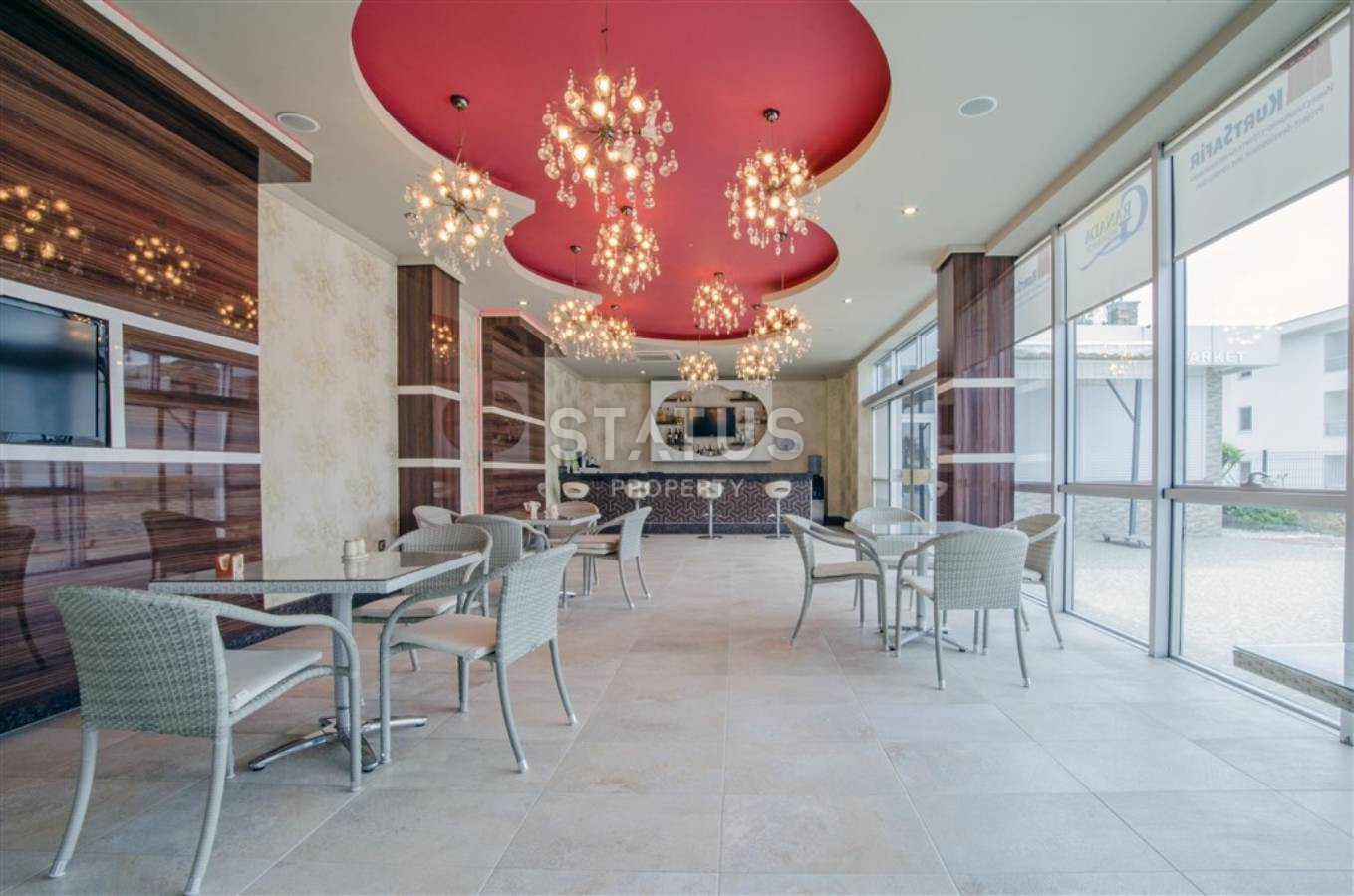 Comfortable three-room apartment 2+1 in Kargicak 115m2 with direct sea view. фото 16