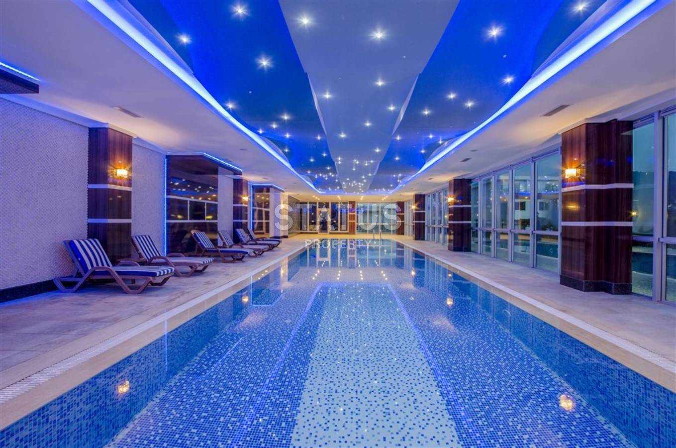 Comfortable three-room apartment 2+1 in Kargicak 115m2 with direct sea view. фото 18