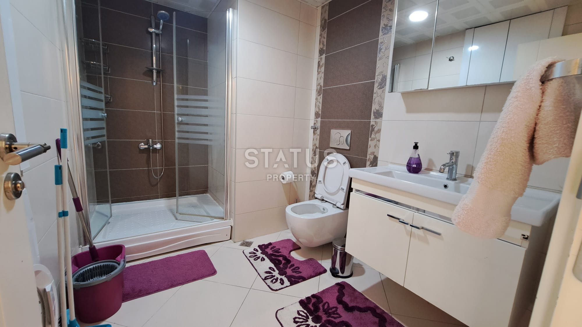 One-bedroom apartment with furniture in Cikcilli area, 60m2 фото 6