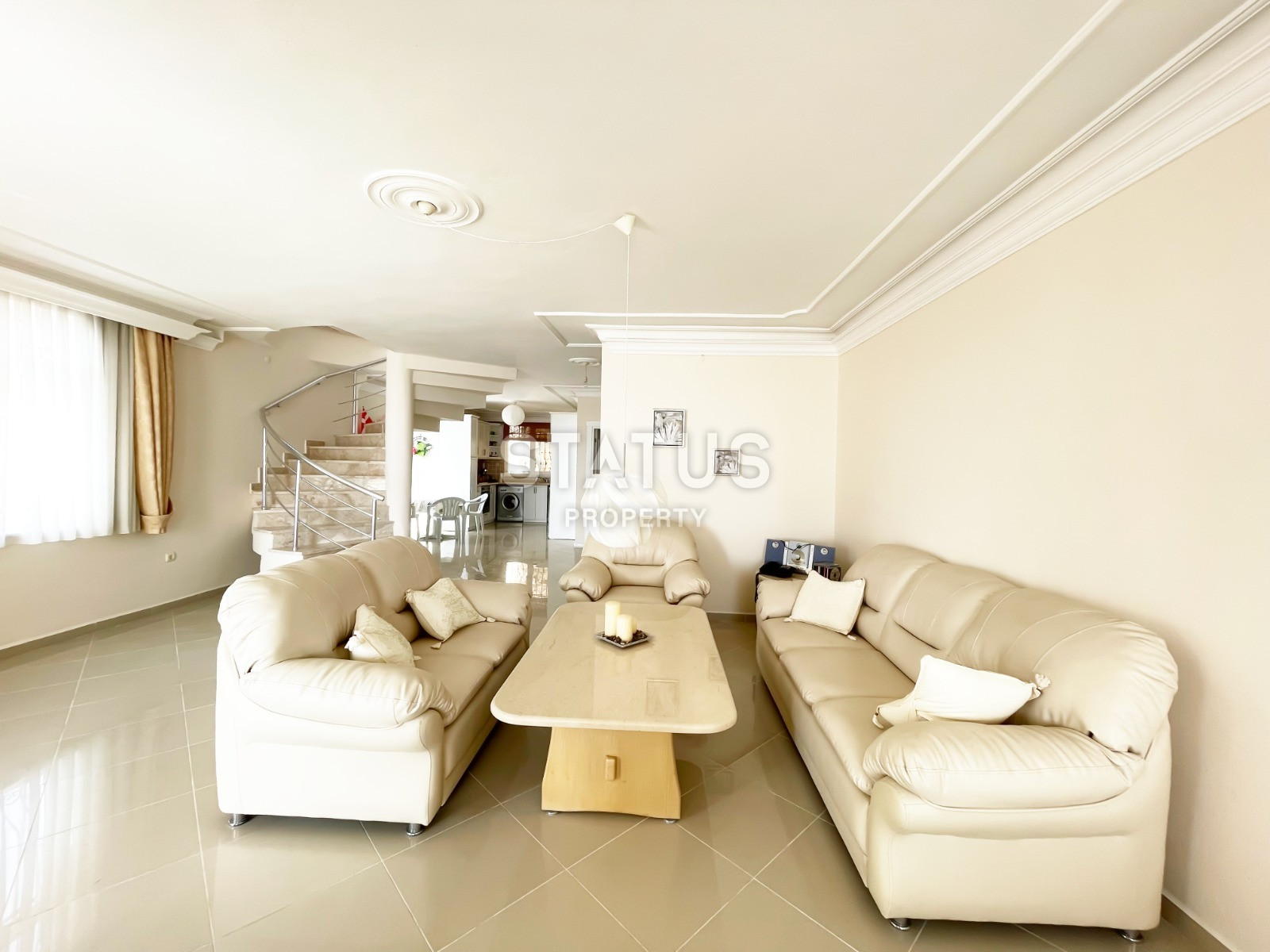 Шикарный дуплекс с видом на море и Кале в Аланий, 250м2. фото 5