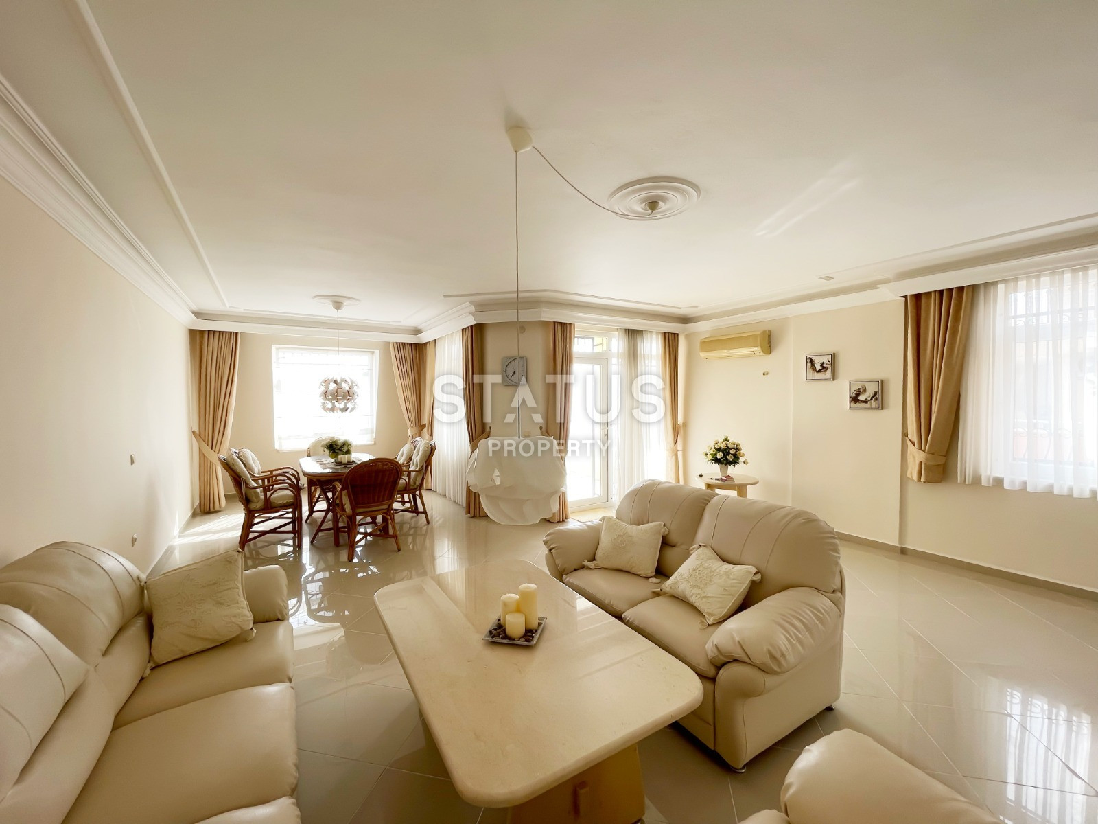 Шикарный дуплекс с видом на море и Кале в Аланий, 250м2. фото 6