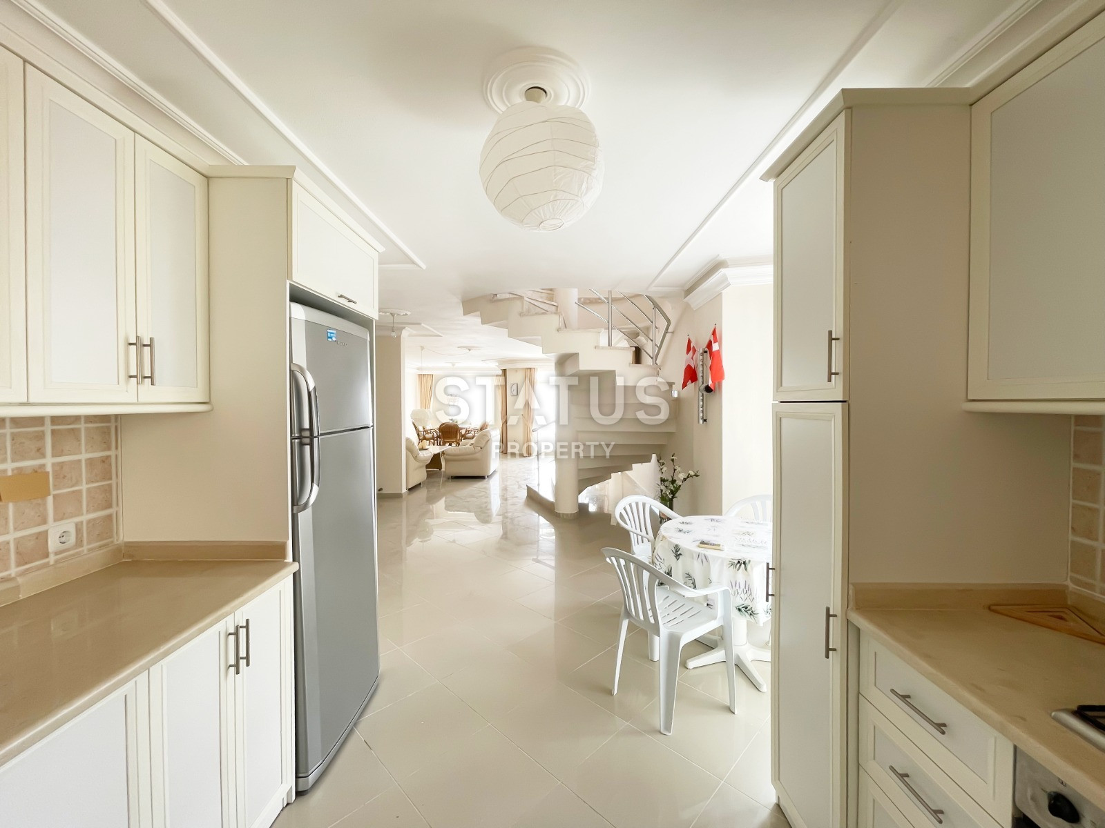 Шикарный дуплекс с видом на море и Кале в Аланий, 250м2. фото 19