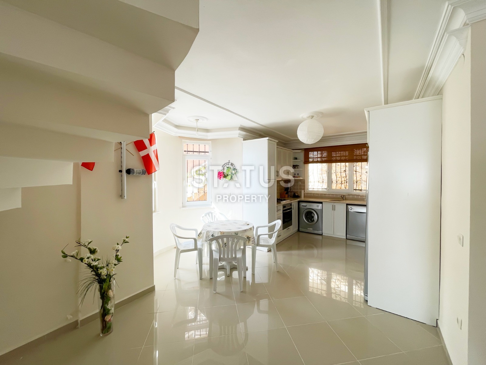 Шикарный дуплекс с видом на море и Кале в Аланий, 250м2. фото 22