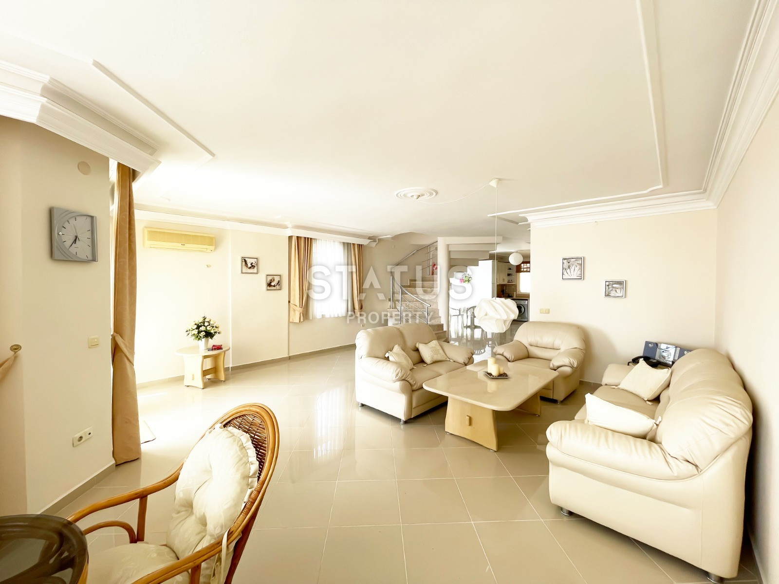 Шикарный дуплекс с видом на море и Кале в Аланий, 250м2. фото 25