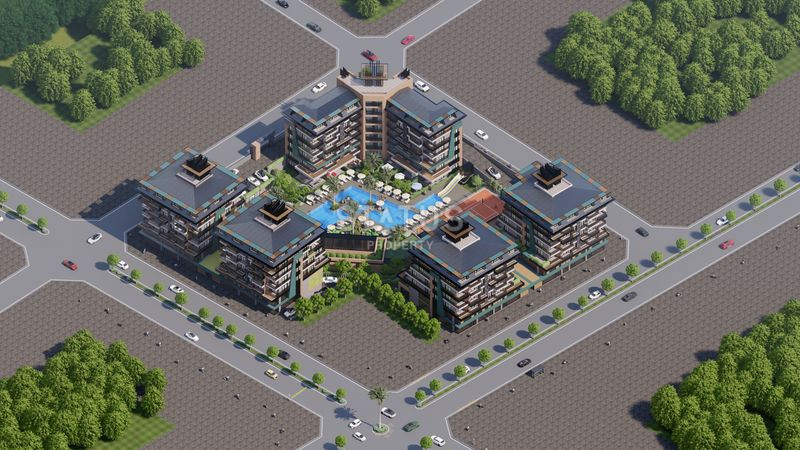 Новый проект с премиальной локацией в районе Каргыджак, 58-127 м2 фото 2