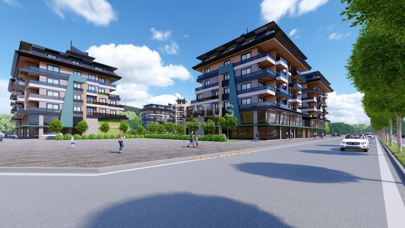 Новый проект с премиальной локацией в районе Каргыджак, 58-127 м2 фото 9