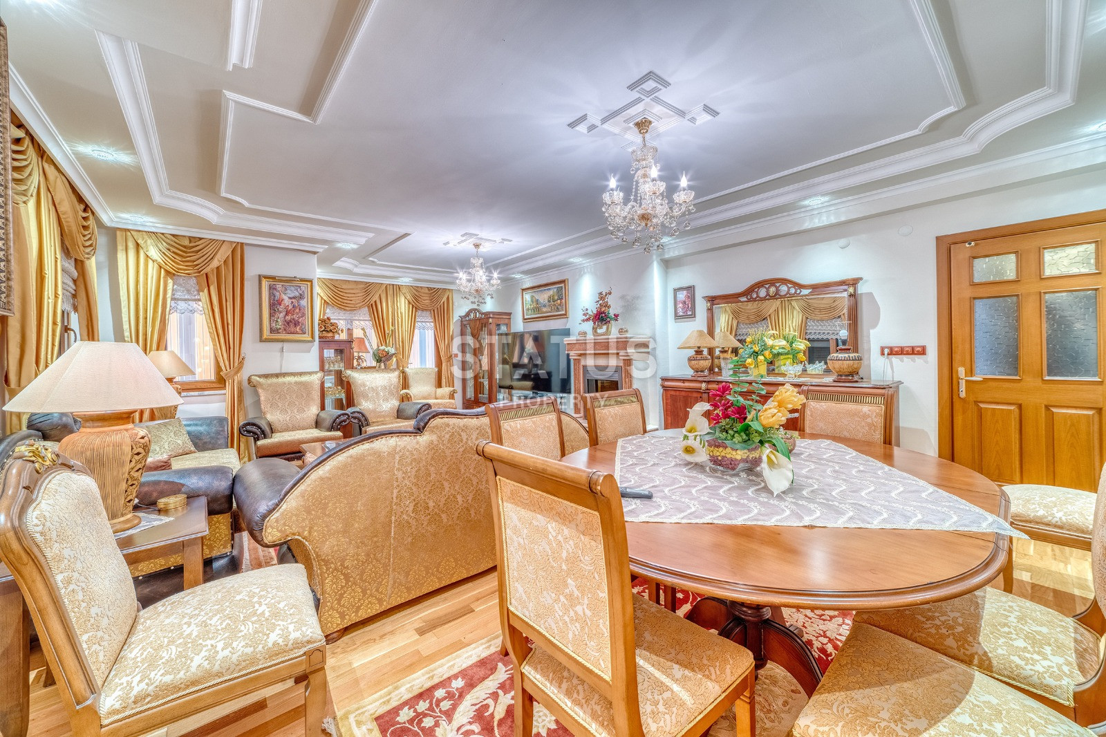 Двухуровневый дуплекс мебелированный под ключ в Алании. 4+1. 200м2 фото 3