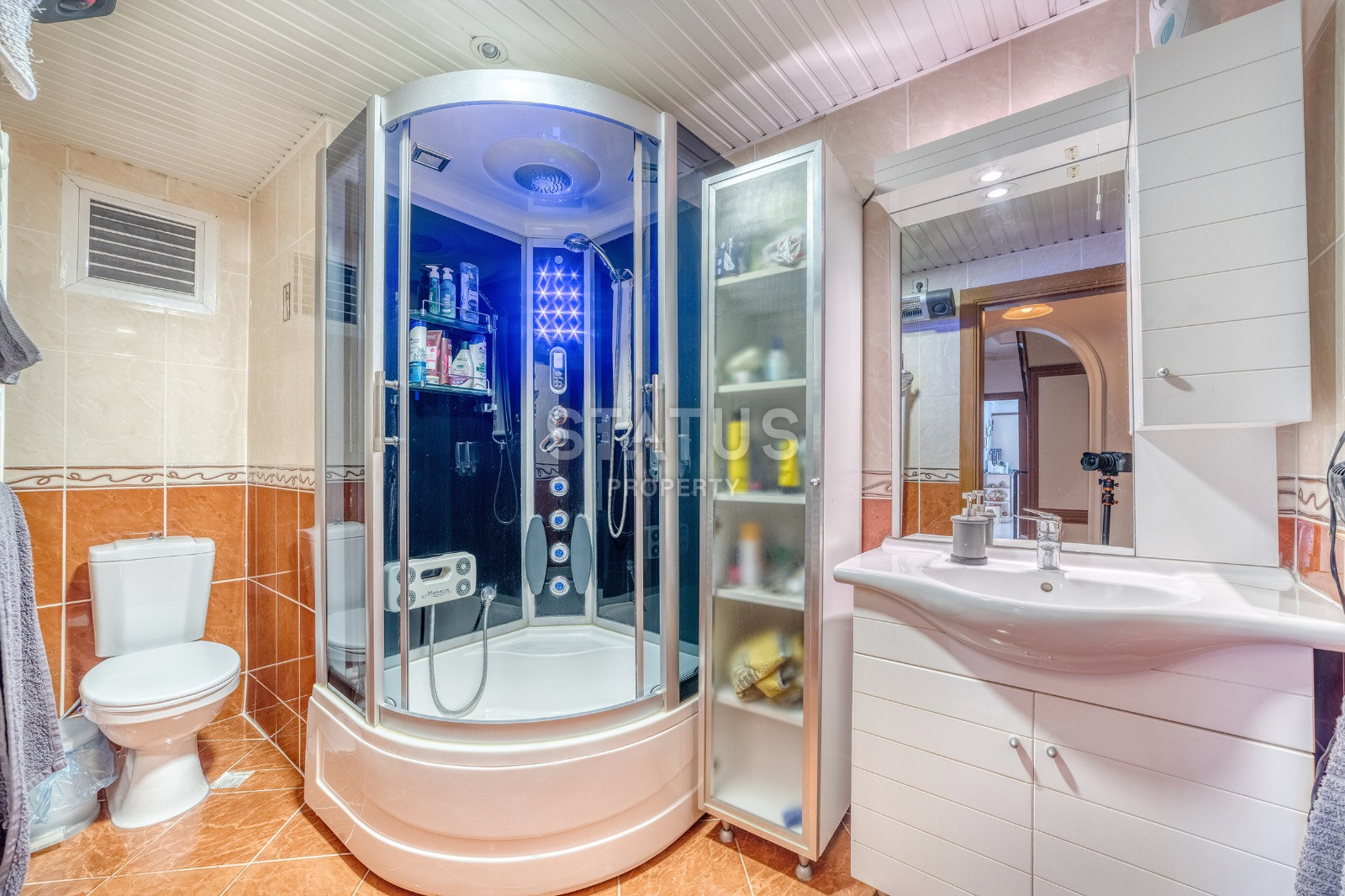 Двухуровневый дуплекс мебелированный под ключ в Алании. 4+1. 200м2 фото 11