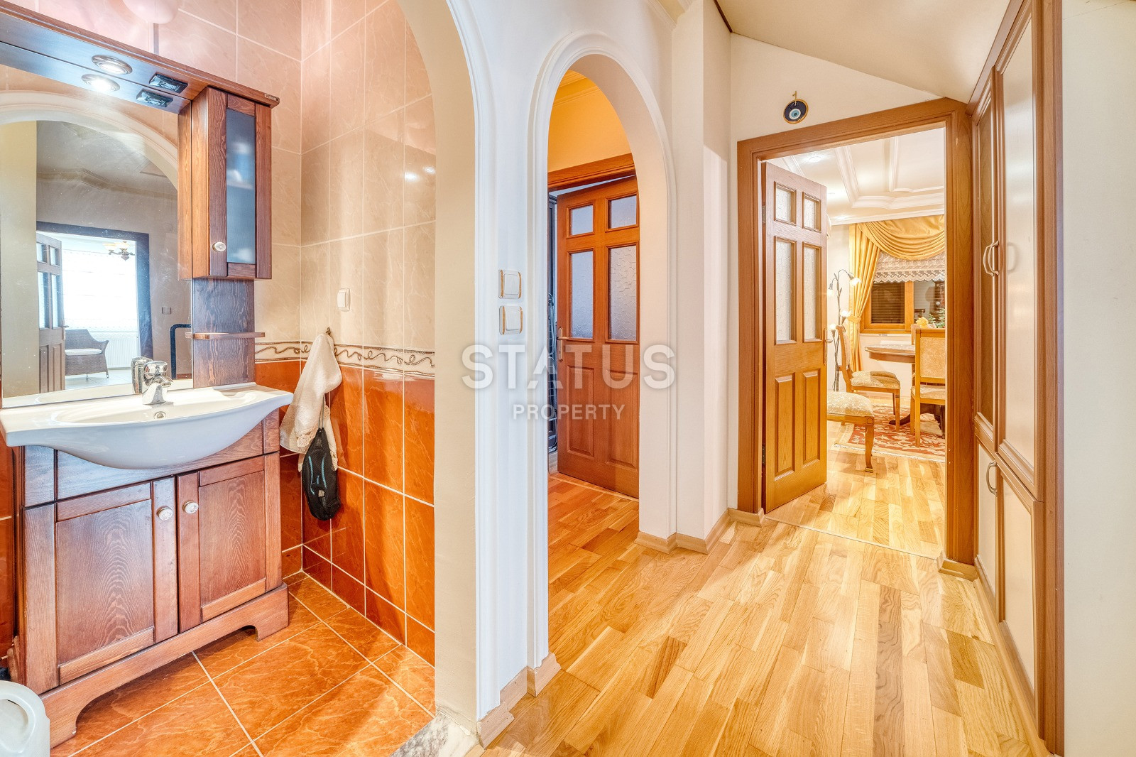 Двухуровневый дуплекс мебелированный под ключ в Алании. 4+1. 200м2 фото 20