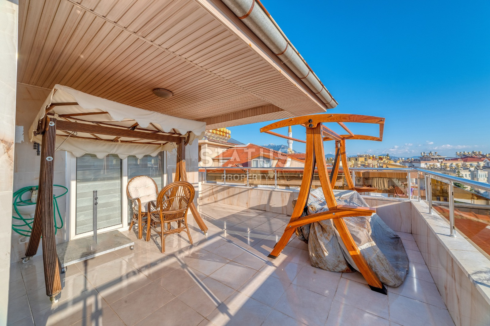 Двухуровневый дуплекс мебелированный под ключ в Алании. 4+1. 200м2 фото 32