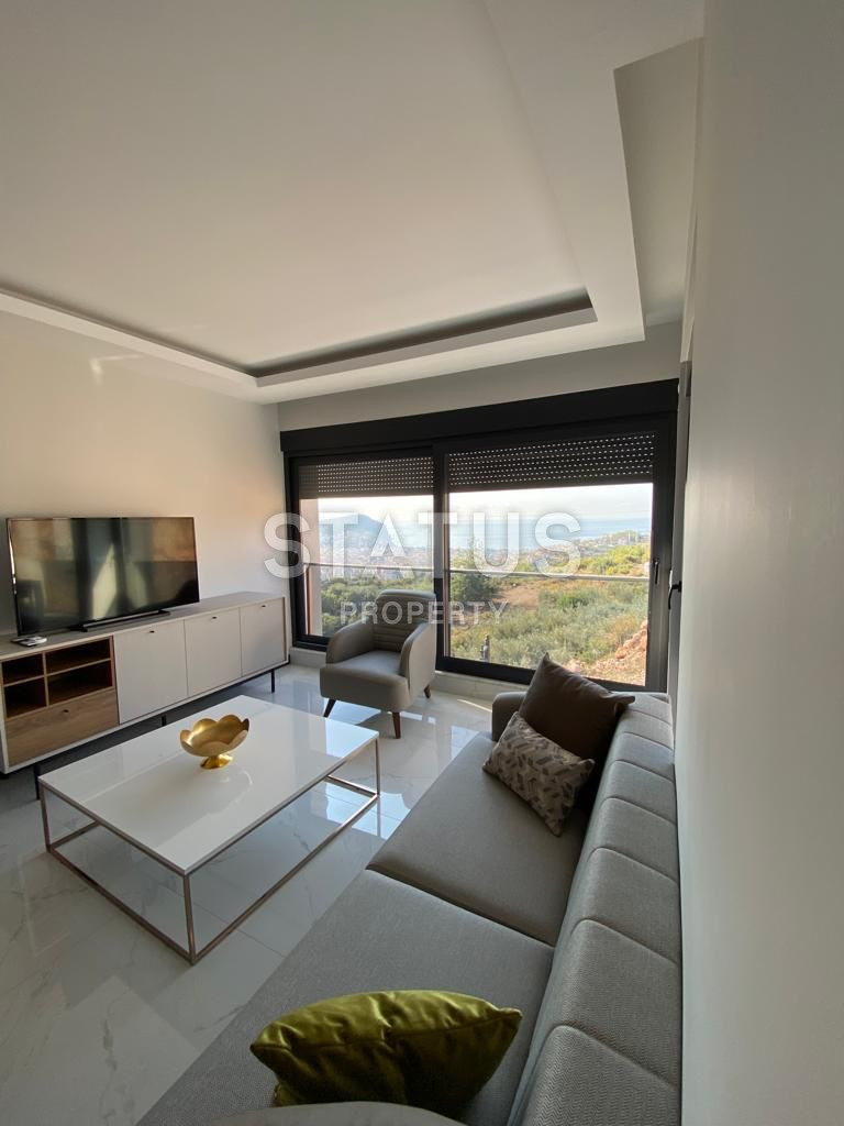 Видовая квартира 1+1 в районе Тепе 50м2 фото 3