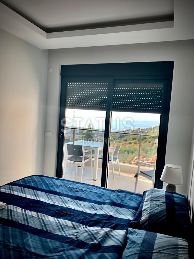 Видовая квартира 1+1 в районе Тепе 50м2 фото 6