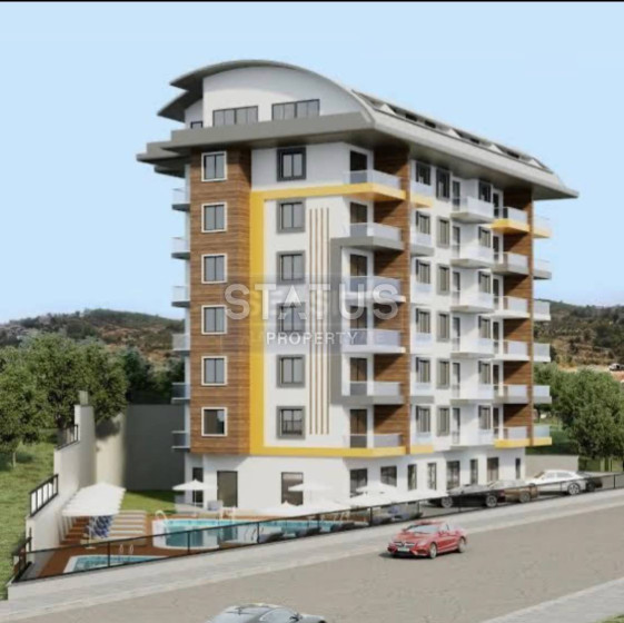 Видовая квартира 1+1 в районе Демирташ 60м2 фото 1