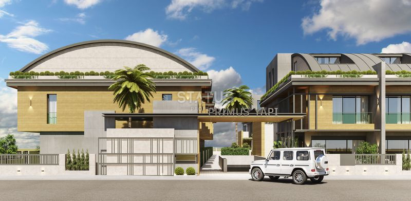 Проект вилл на этапе карандаша от ведущего застройщика в элитном районе Дешемалты. 296м2 – 434м2 фото 7