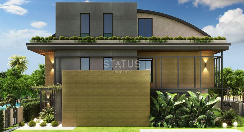 Проект вилл на этапе карандаша от ведущего застройщика в элитном районе Дешемалты. 296м2 – 434м2 фото 17