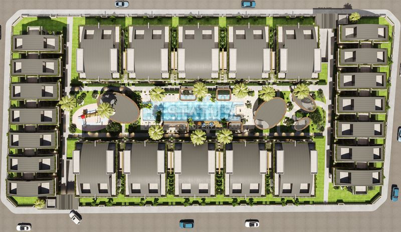 Проект вилл на этапе карандаша от ведущего застройщика в элитном районе Дешемалты. 296м2 – 434м2 фото 18