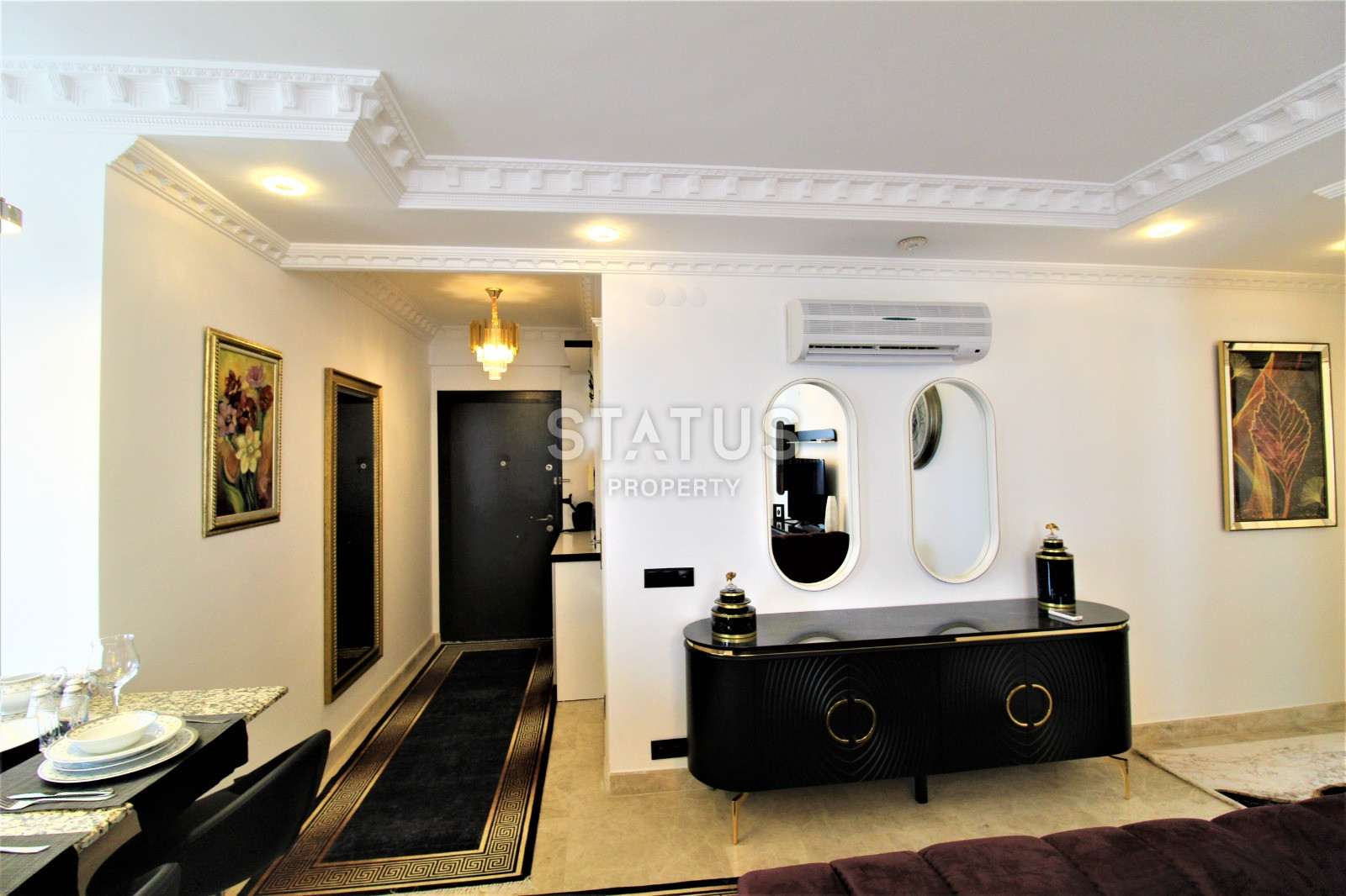 Меблированная трёхкомнатная квартира у моря в районе Джикджилли. 115м2 фото 4