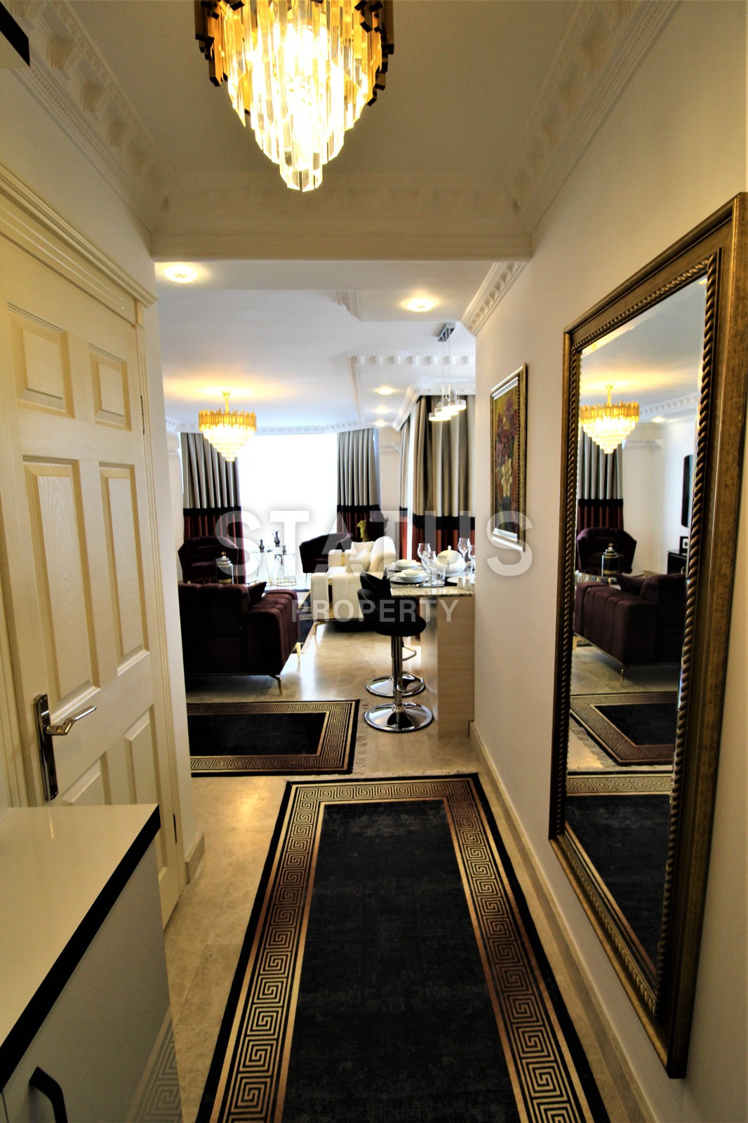 Меблированная трёхкомнатная квартира у моря в районе Джикджилли. 115м2 фото 7