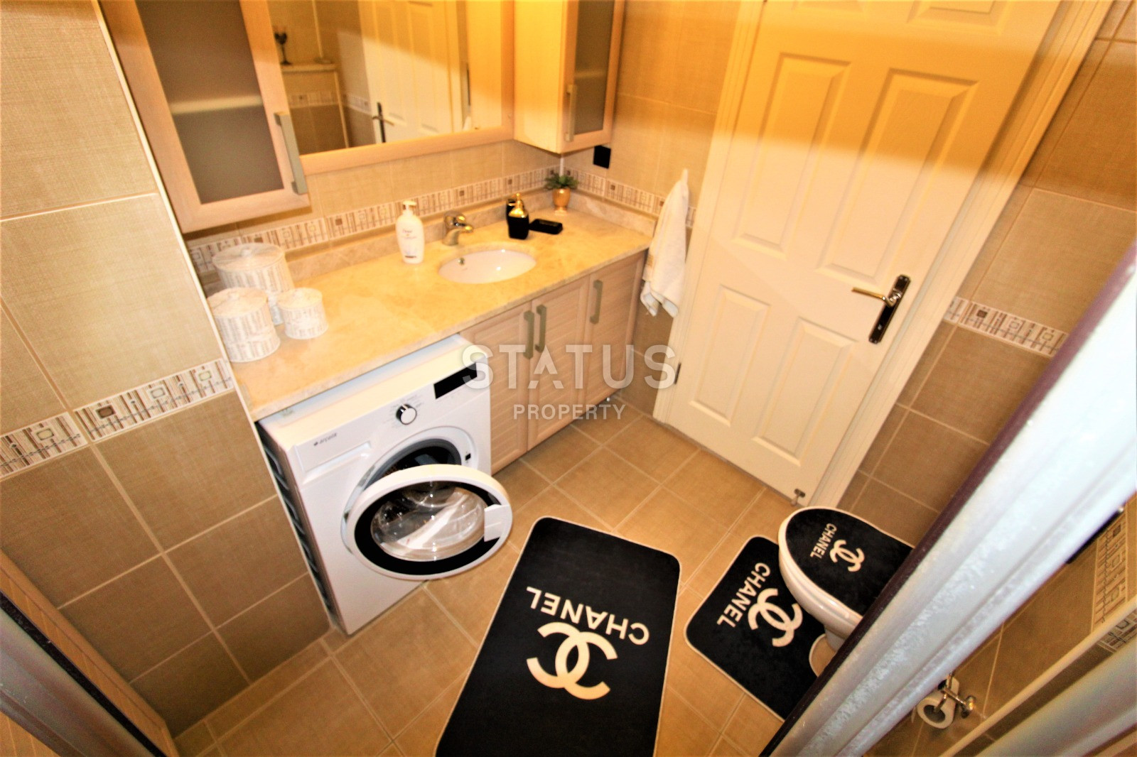 Меблированная трёхкомнатная квартира у моря в районе Джикджилли. 115м2 фото 20