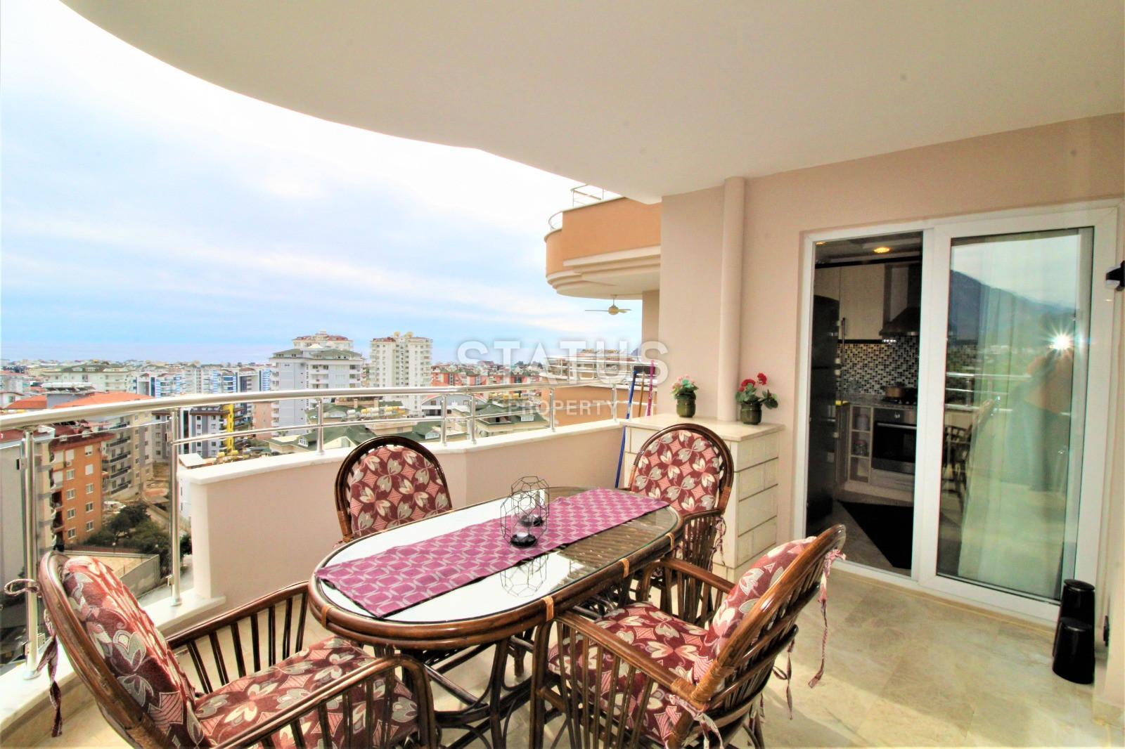 Меблированная трёхкомнатная квартира у моря в районе Джикджилли. 115м2 фото 27