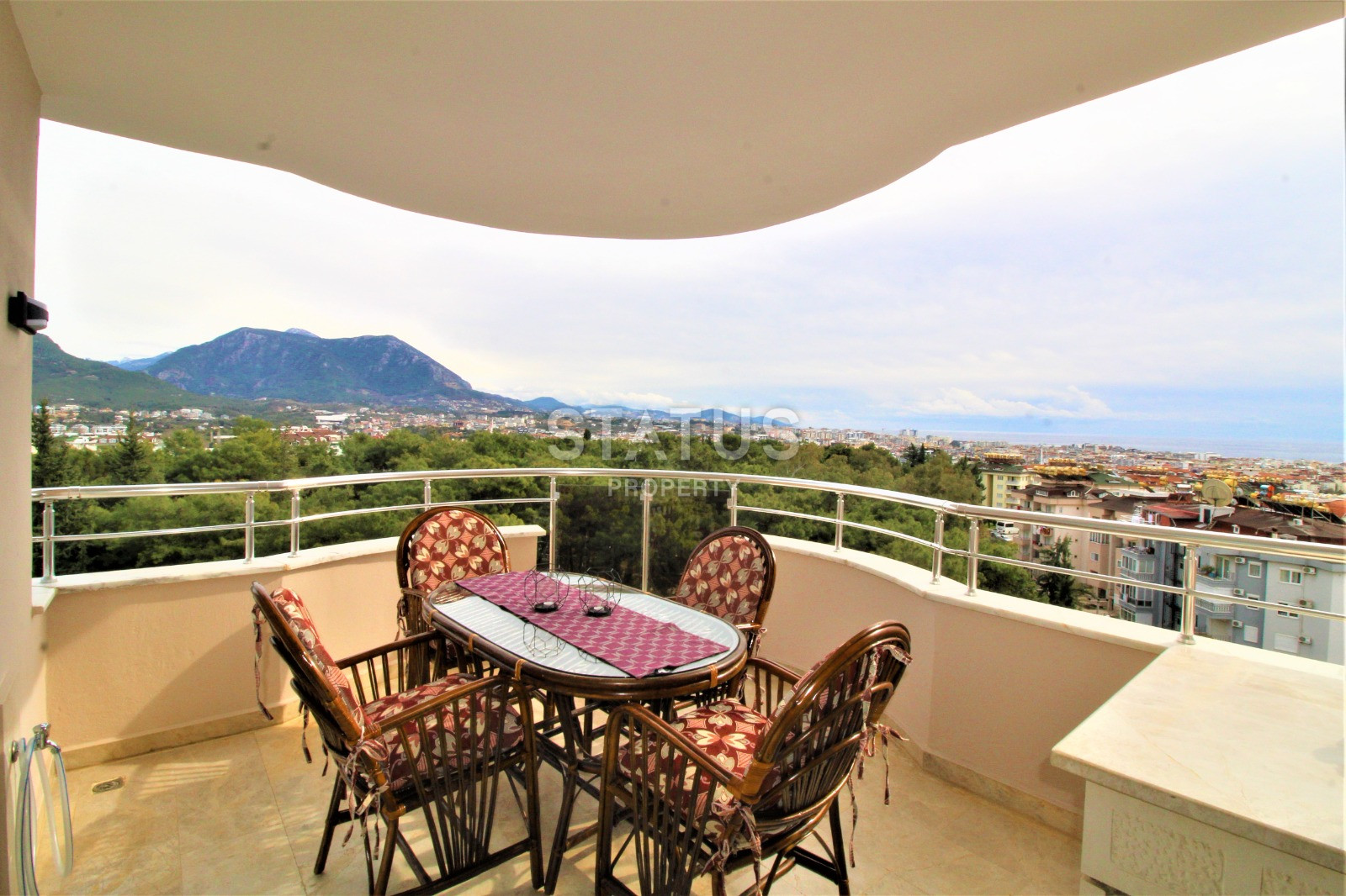 Меблированная трёхкомнатная квартира у моря в районе Джикджилли. 115м2 фото 30