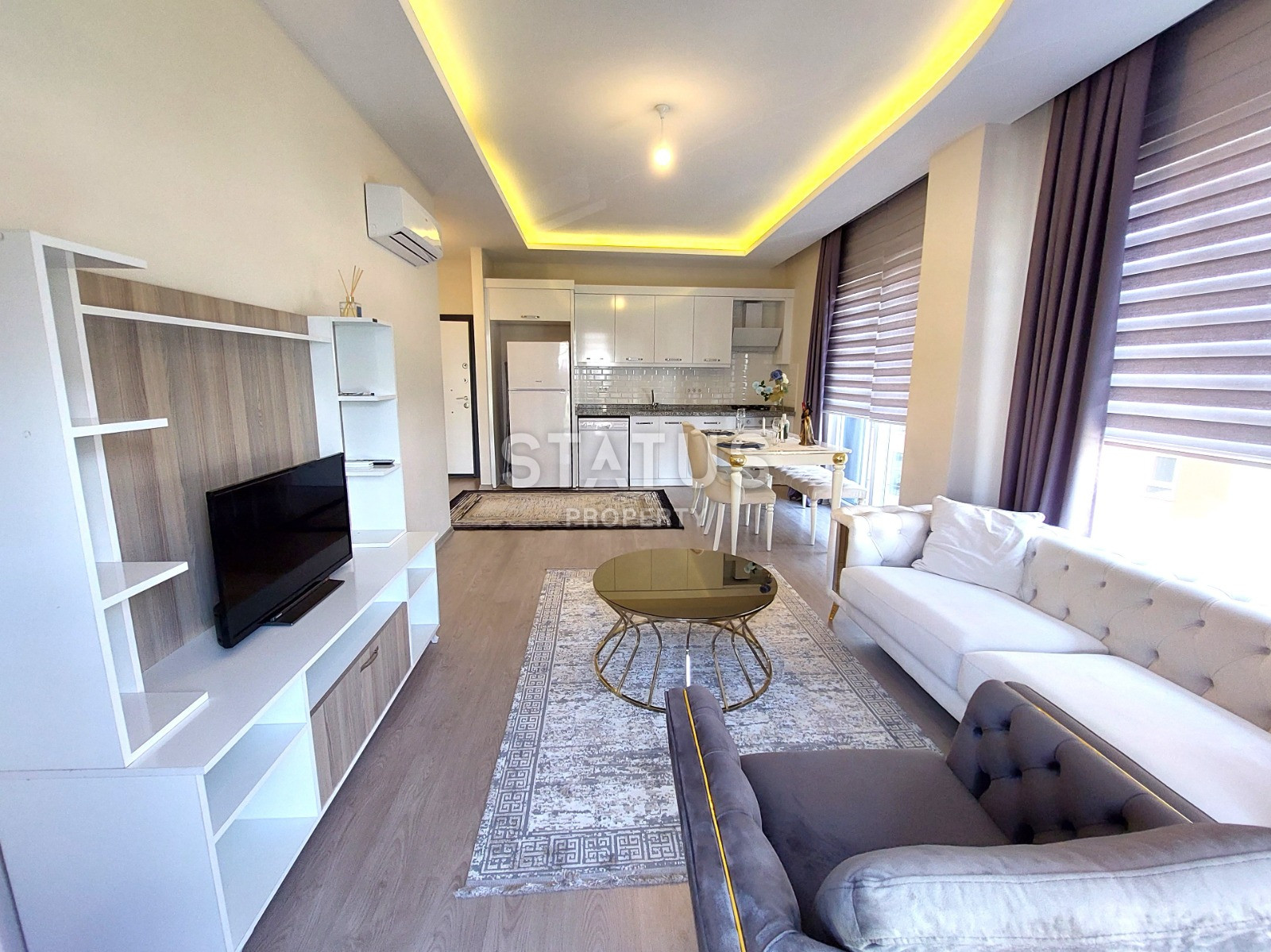 Просторная квартира 1+1 в районе Тосмур 60м2 фото 2