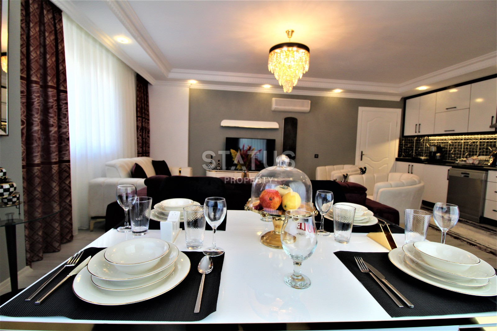 Three-room apartment furnished with great infrastructure in Cikcilli area, 120 m2. фото 5