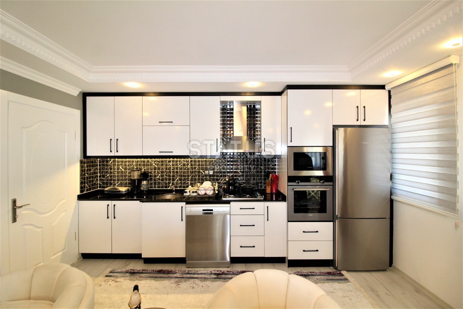 Three-room apartment furnished with great infrastructure in Cikcilli area, 120 m2. фото 6