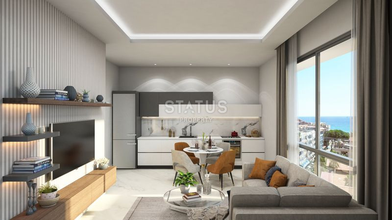 Apartment by the sea in the center of Alanya, 41m2. фото 7