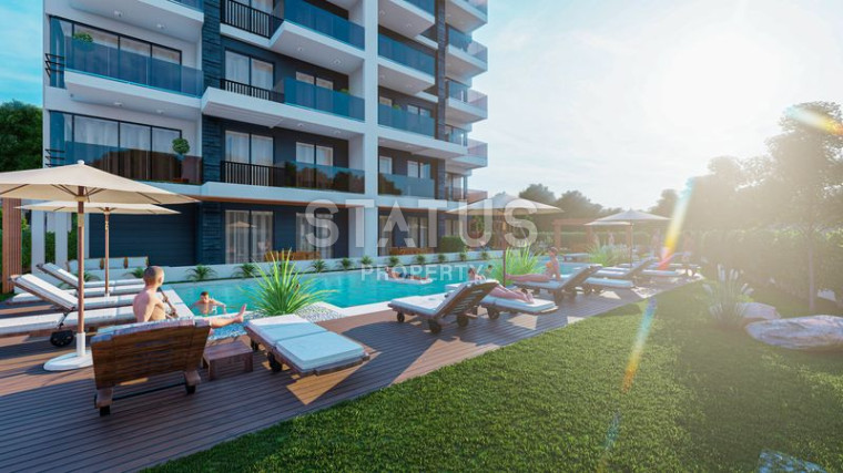 Новый проект со своим фруктовым садом в районе Демирташ, 46,75-98,15 м2 фото 1