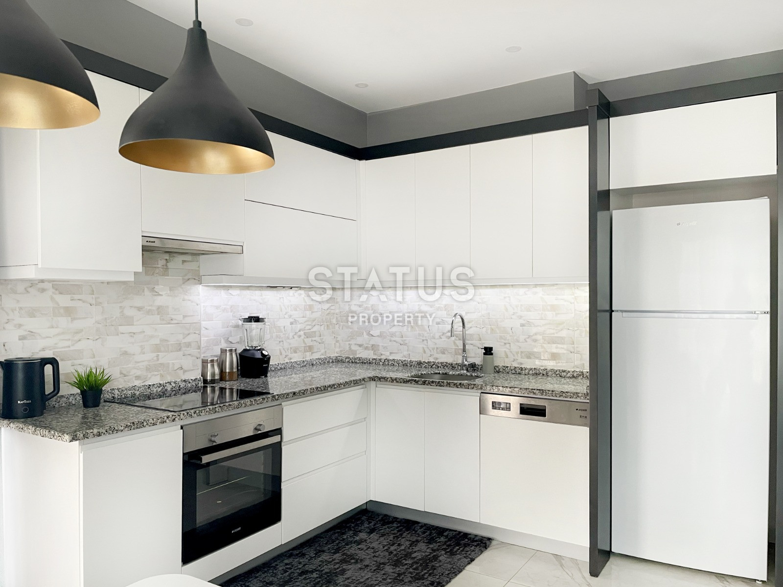 Квартира 2+1 в шикарном комплексе с панорамным видам в центре Алании,100 м2 фото 4