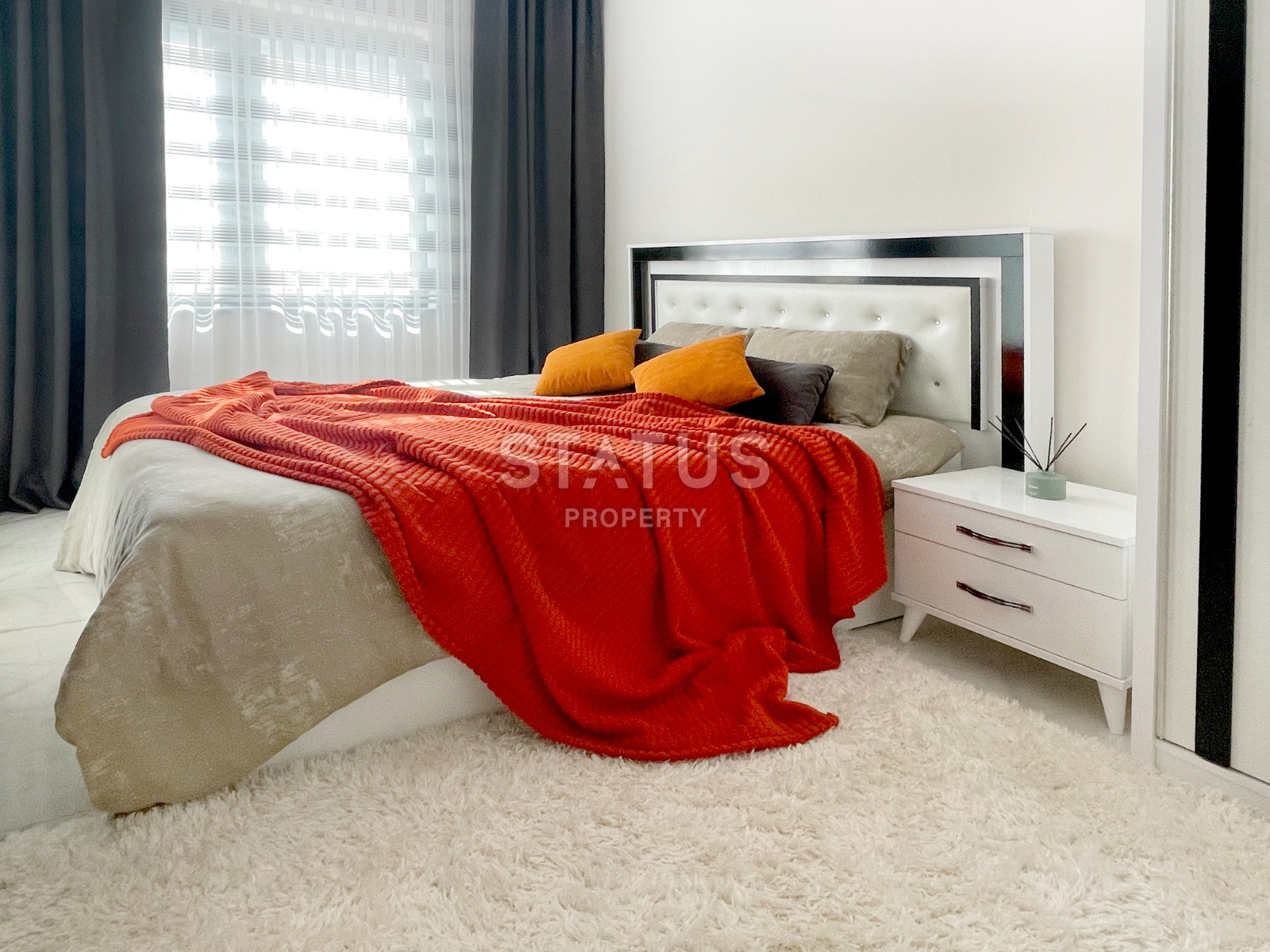 Квартира 2+1 в шикарном комплексе с панорамным видам в центре Алании,100 м2 фото 7