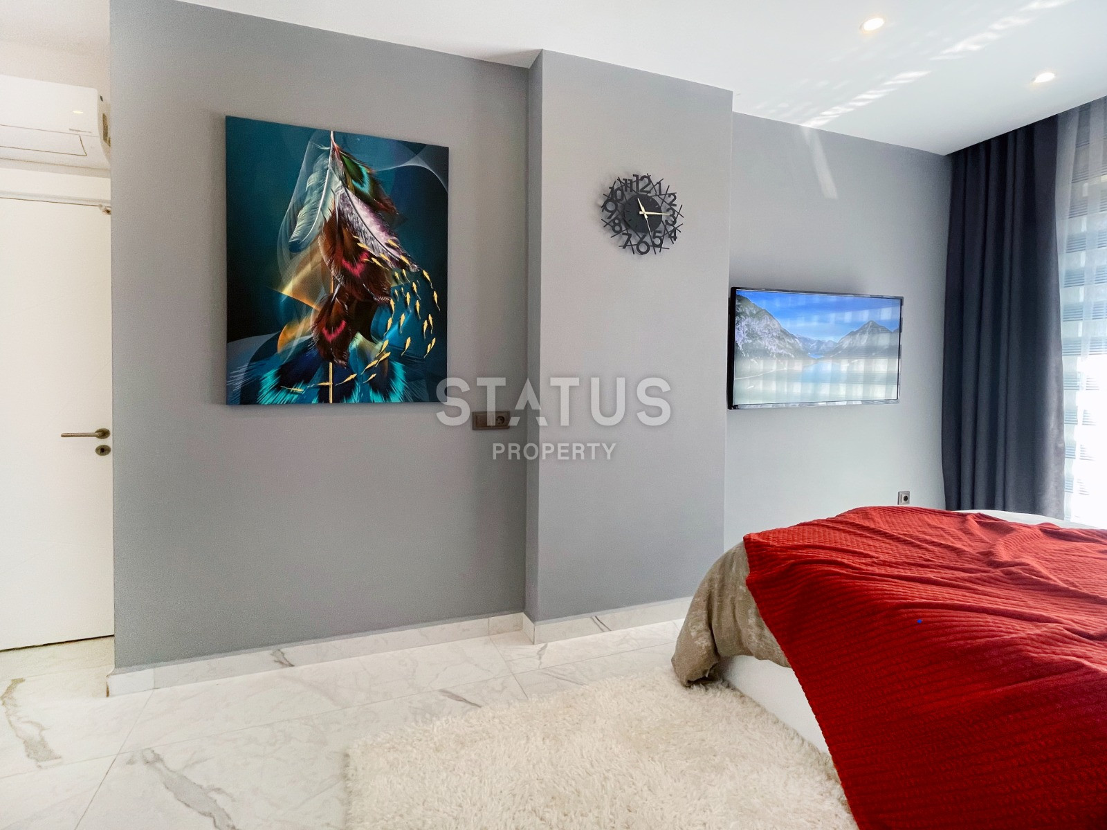 Квартира 2+1 в шикарном комплексе с панорамным видам в центре Алании,100 м2 фото 16