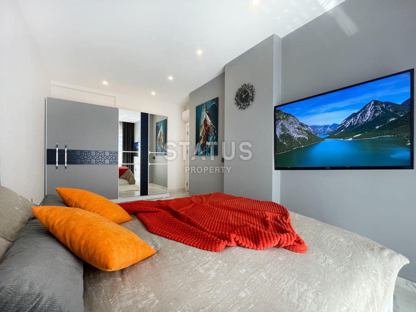 Квартира 2+1 в шикарном комплексе с панорамным видам в центре Алании,100 м2 фото 17