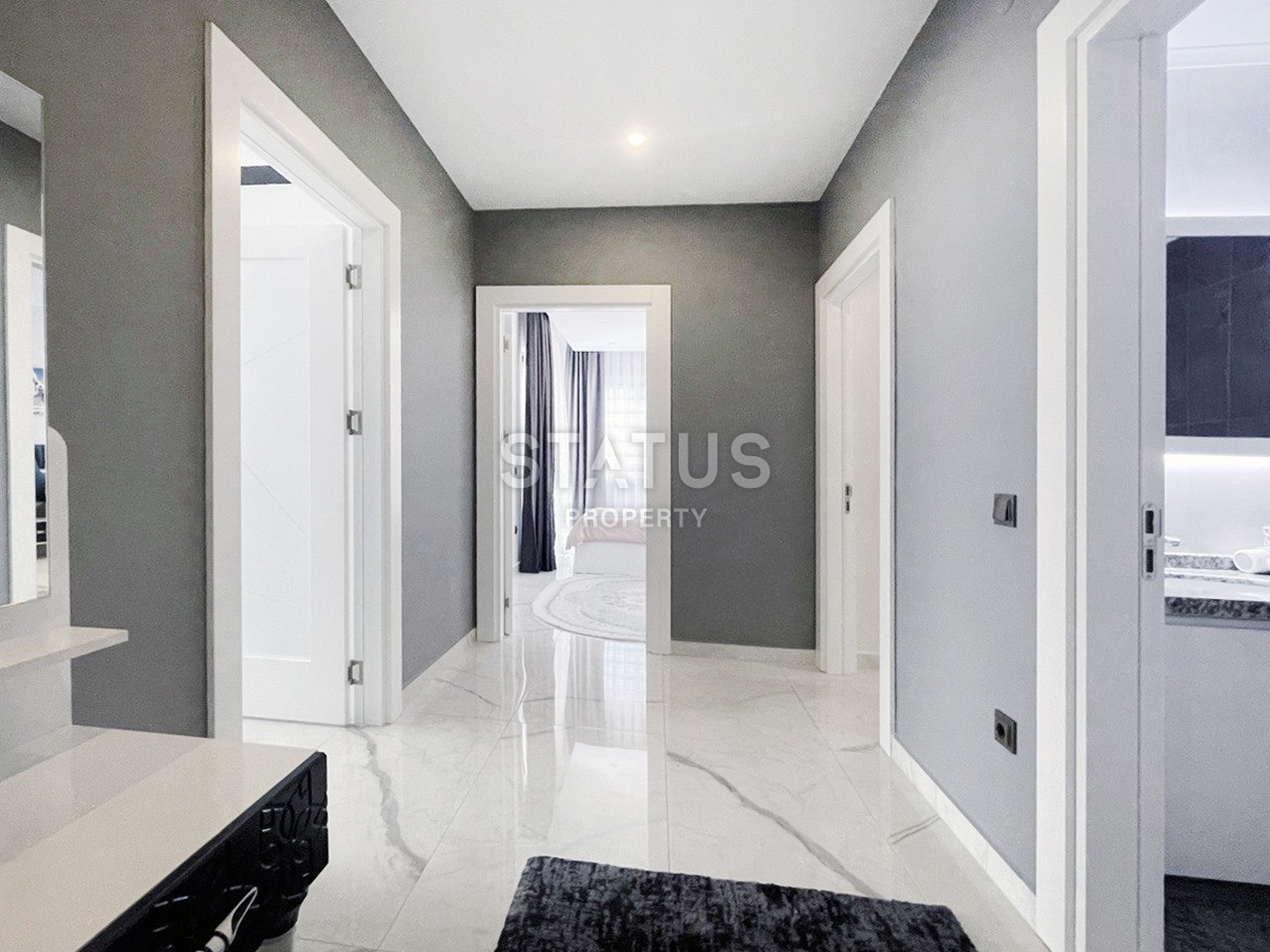 Квартира 2+1 в шикарном комплексе с панорамным видам в центре Алании,100 м2 фото 19