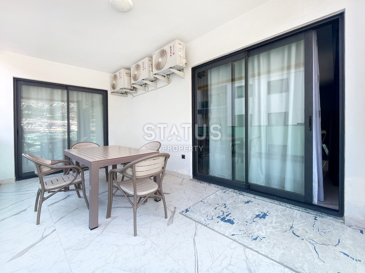 Квартира 2+1 в шикарном комплексе с панорамным видам в центре Алании,100 м2 фото 20