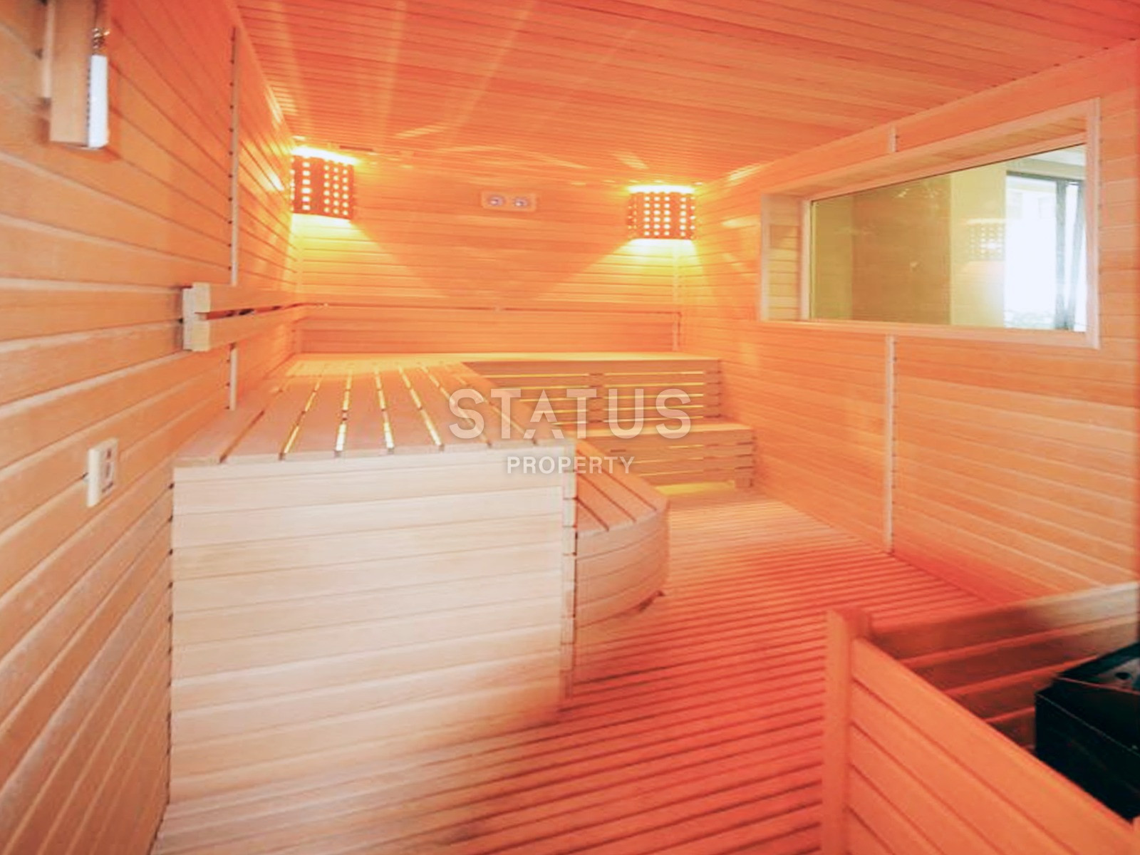 Квартира 2+1 в шикарном комплексе с панорамным видам в центре Алании,100 м2 фото 28